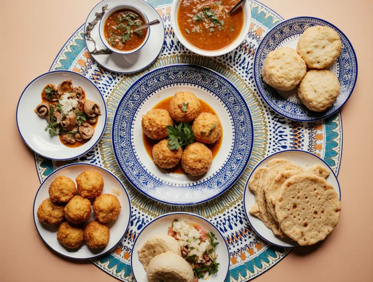 Moroccan Street Food Snacks