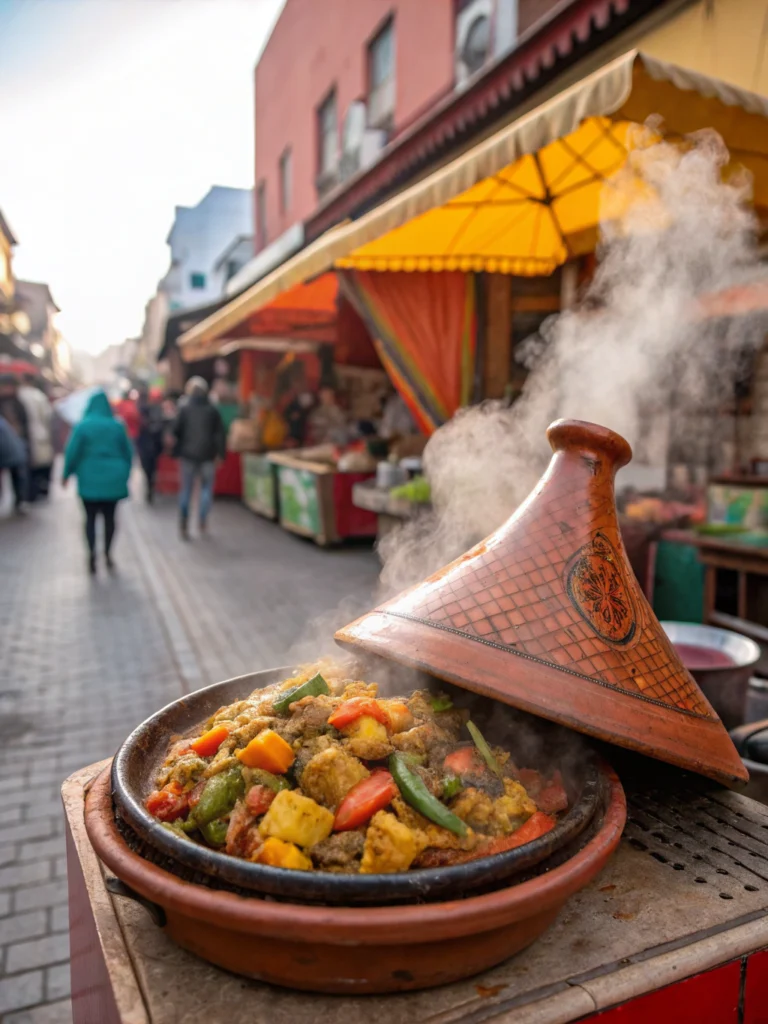 Authentic Moroccan Street Food Snacks on the Go