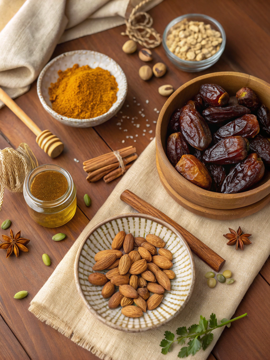 Moroccan desserts ingredients