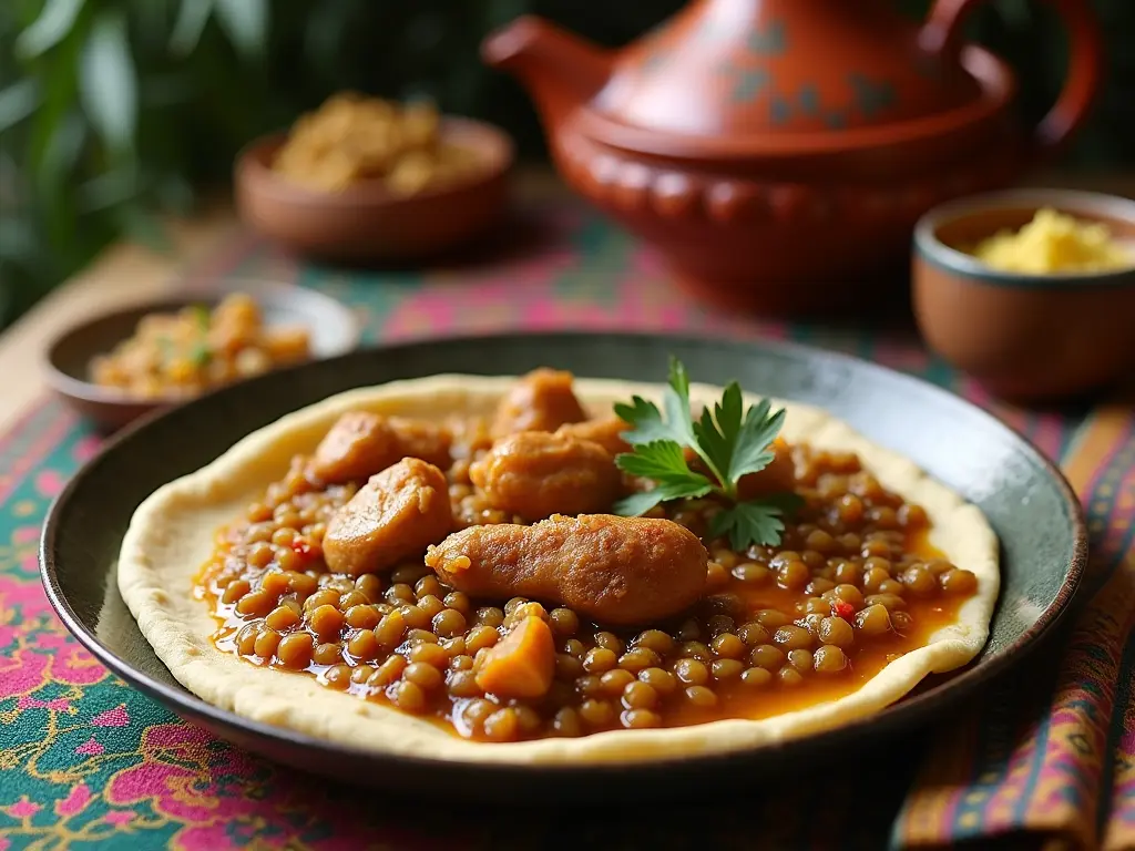 Traditional Rfissa Moroccos