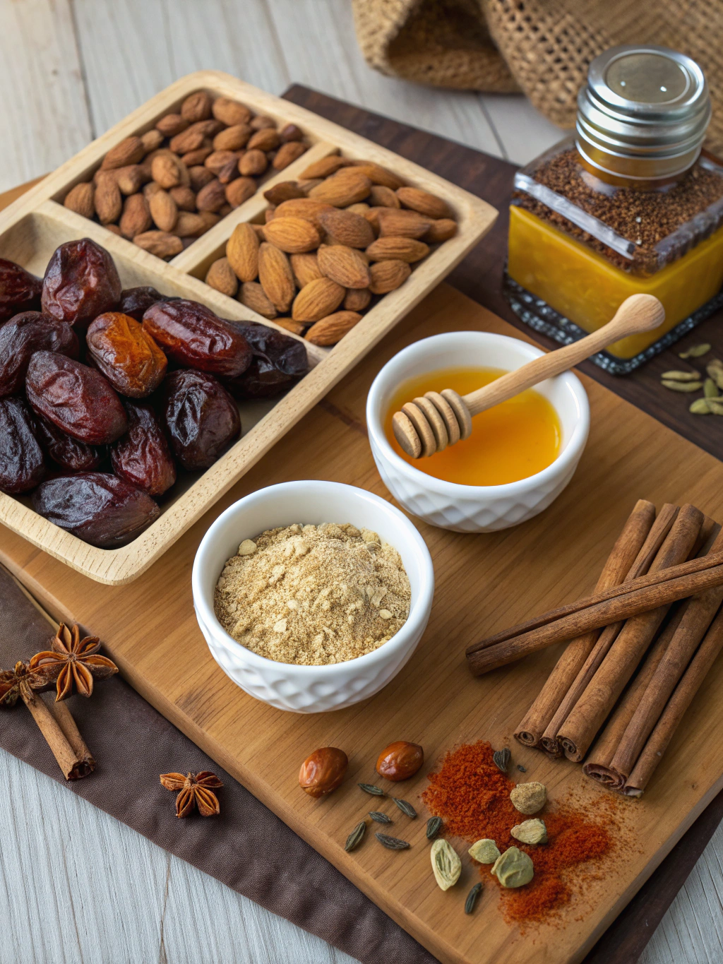 Moroccan desserts ingredients