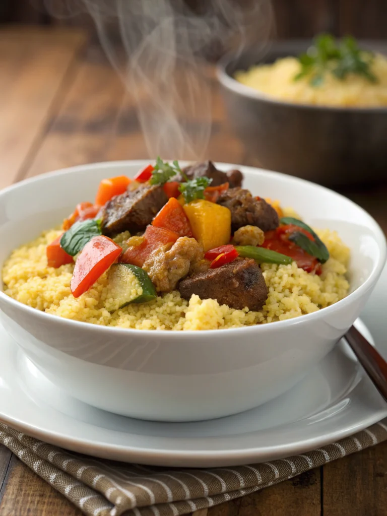 Couscous with Vegetables: Simple and Flavorful